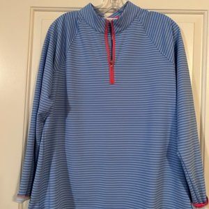 Peter Millar | Striped Zip Up